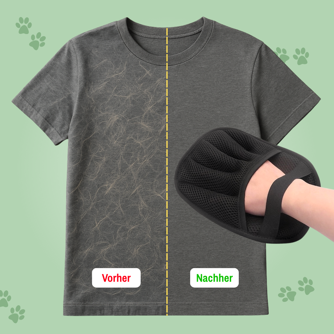 MagnetPfote – Der Anti-Haar-Handschuh für dein sauberes Wohlfühl-Zuhause